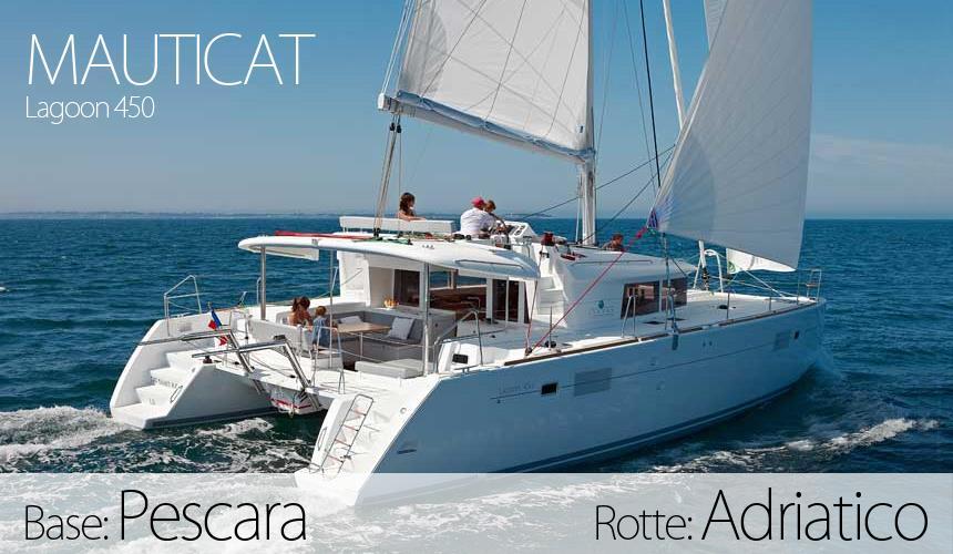 Noleggio catamarano (Mauticat - Lagoon 450) con e senza skipper - Pescara